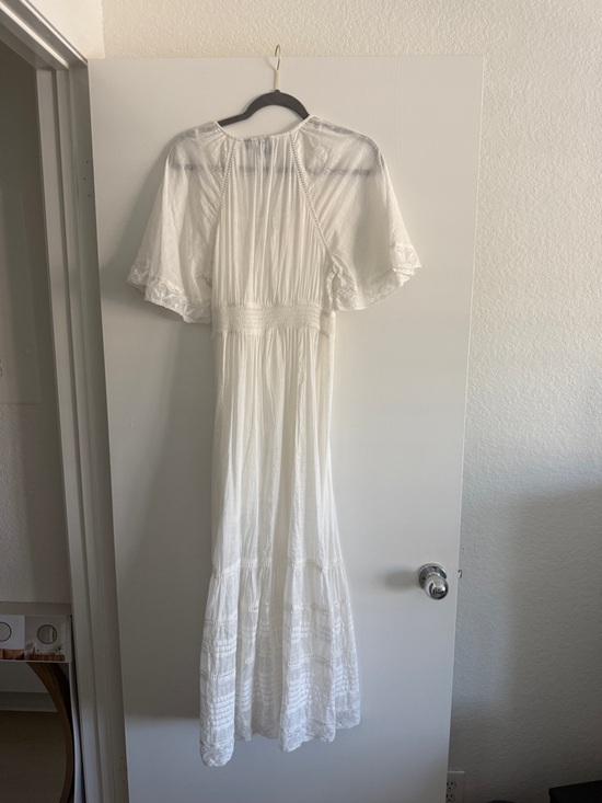 GAP Lace Trim Midi Dress - Picture 6 of 8